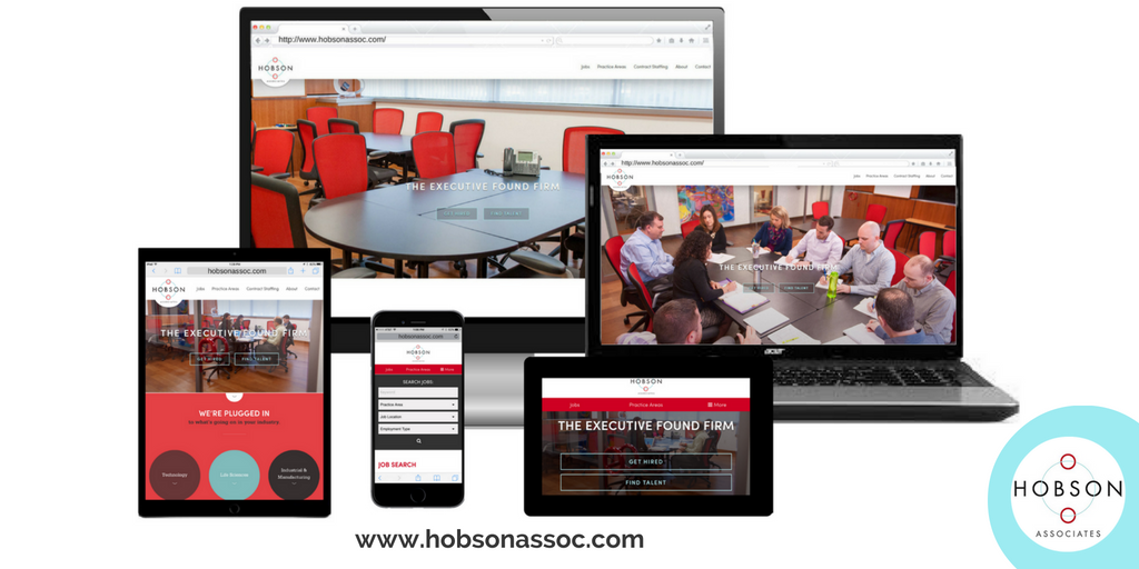 New Hobson Associates website